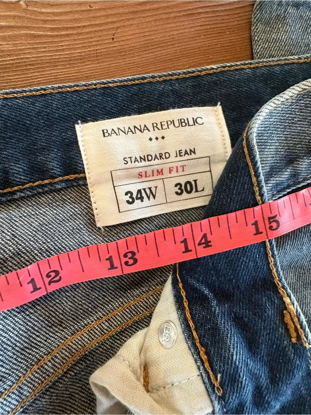 Banana Republic Men's Light Blue Slim Jeans